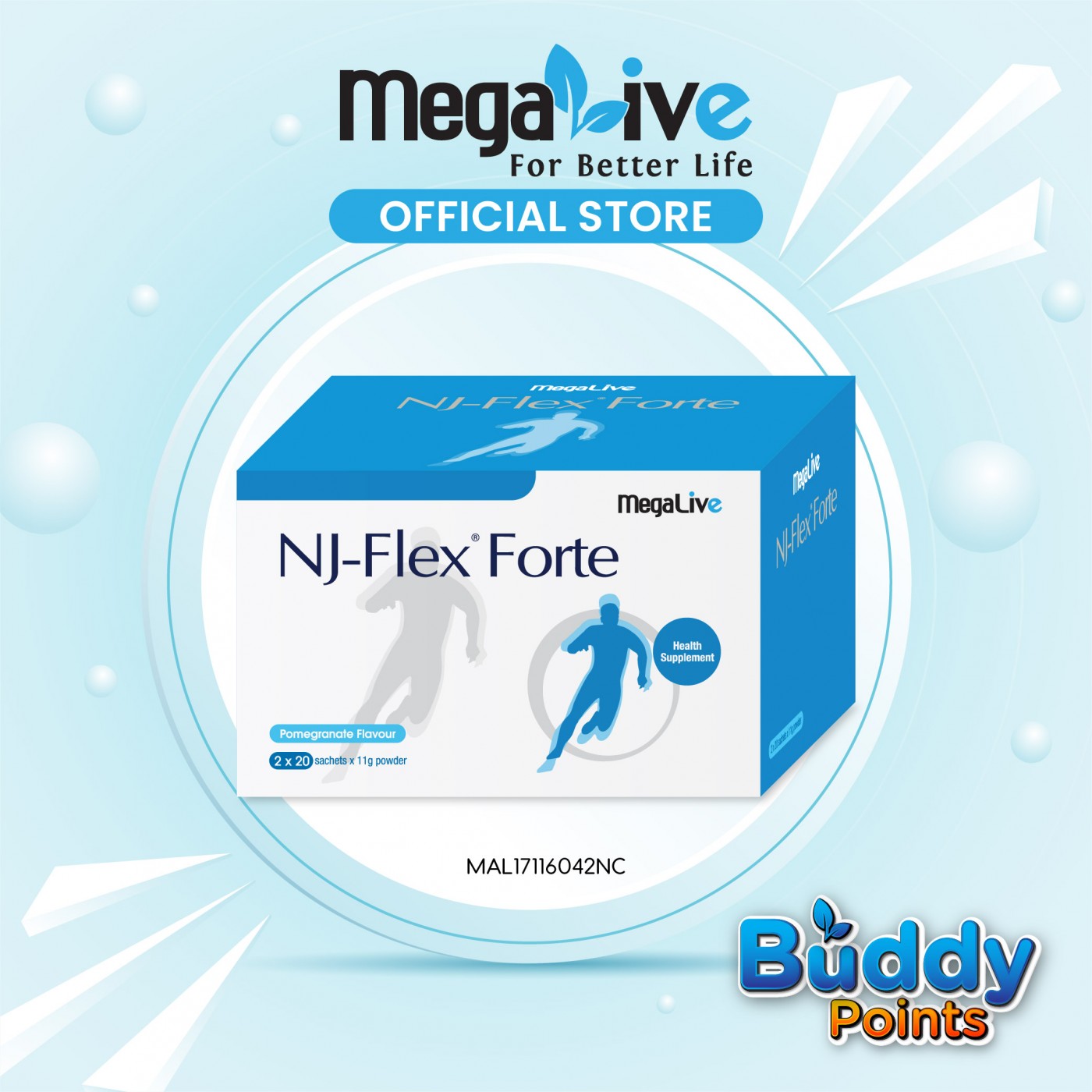MegaLive NJ-Flex® Forte